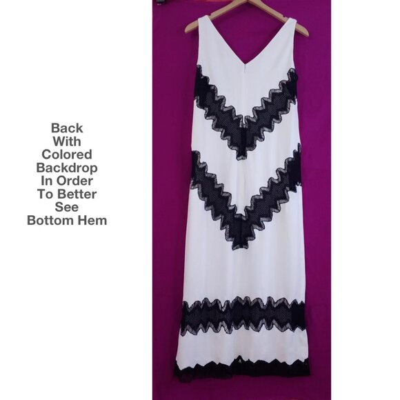 Another Tomorrow Lace Inset Dress Sample - Sm - NWT - Picture 11 of 12